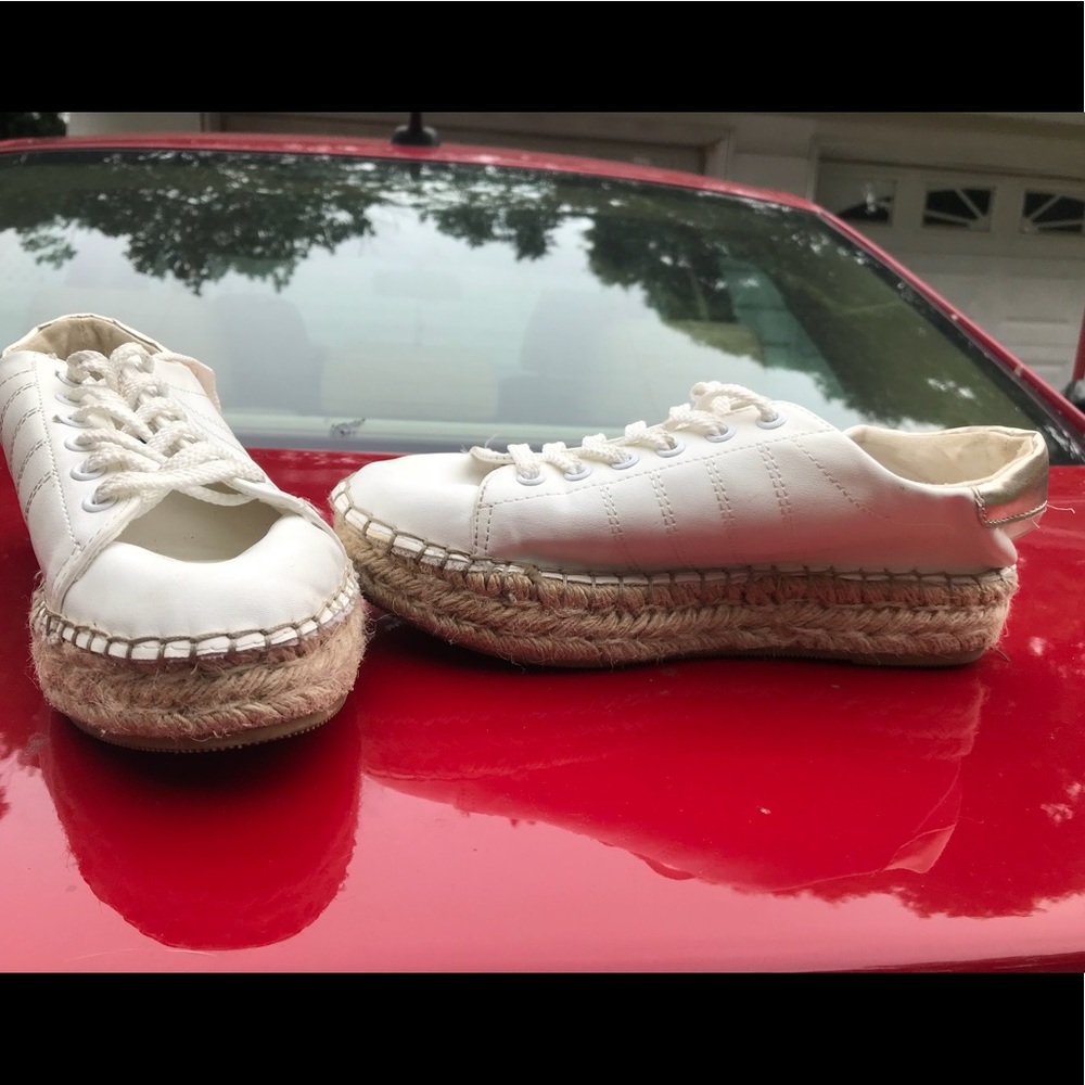 Steve Madden white sneakers
